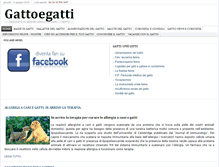 Tablet Screenshot of gattoegatti.com